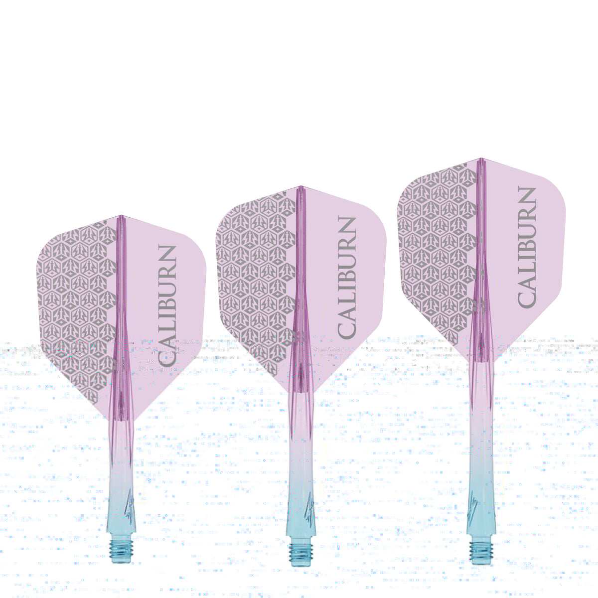 Caliburn SUP Flights - Moulded Shaft and Flight - Standard No6 - Logo