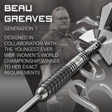Target Beau Greaves Darts - Steel Tip - 90% Tungsten - G1
