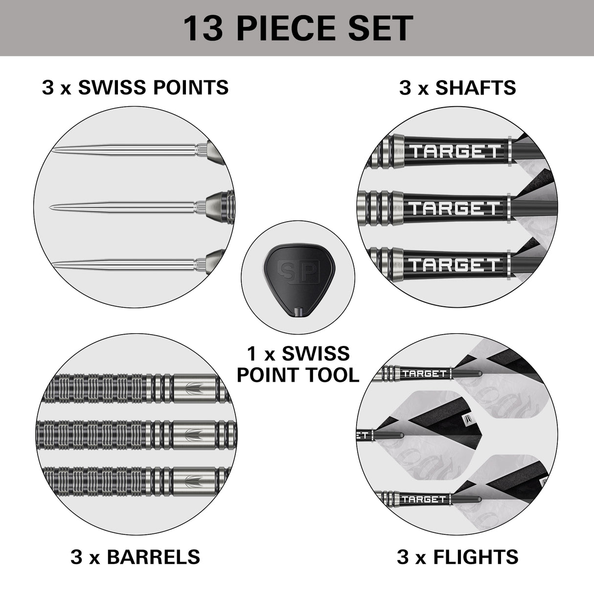 Target Beau Greaves Darts - Steel Tip - 90% Tungsten - G1