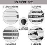 Target Beau Greaves Darts - Steel Tip - 90% Tungsten - G1