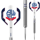 Bolton Wanderers Darts - Steel Tip Tungsten - Official Licensed - BWFC - 24g