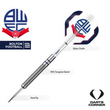 Bolton Wanderers Darts - Steel Tip Tungsten - Official Licensed - BWFC - 24g