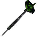 BULL'S Luc Peters Darts - Steel Tip - 90% Tungsten - Black Titanium