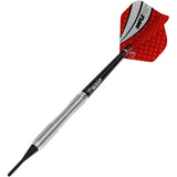 BULL'S Dot D2 Darts - Soft Tip - 90% Tungsten - Full Ring