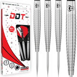 BULL'S Dot D6 Darts - Steel Tip - 90% Tungsten - Pyramid Grip