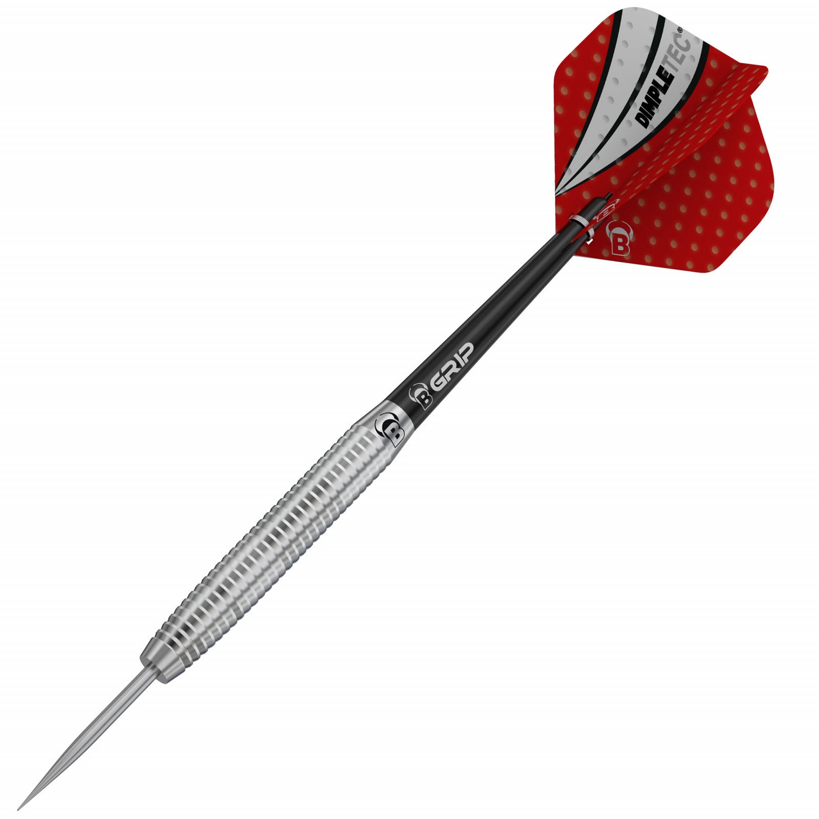 BULL'S Dot D7 Darts - Steel Tip - 90% Tungsten - Straight Shark