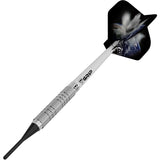 BULL'S Meteor Darts - Soft Tip - 80% Tungsten - MT2 - Full Knurl