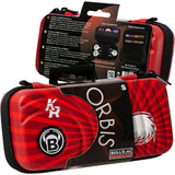 BULL'S Orbis Dart Case - S - Strong EVA - Red - Krzysztof Ratajski - Polish Eagle