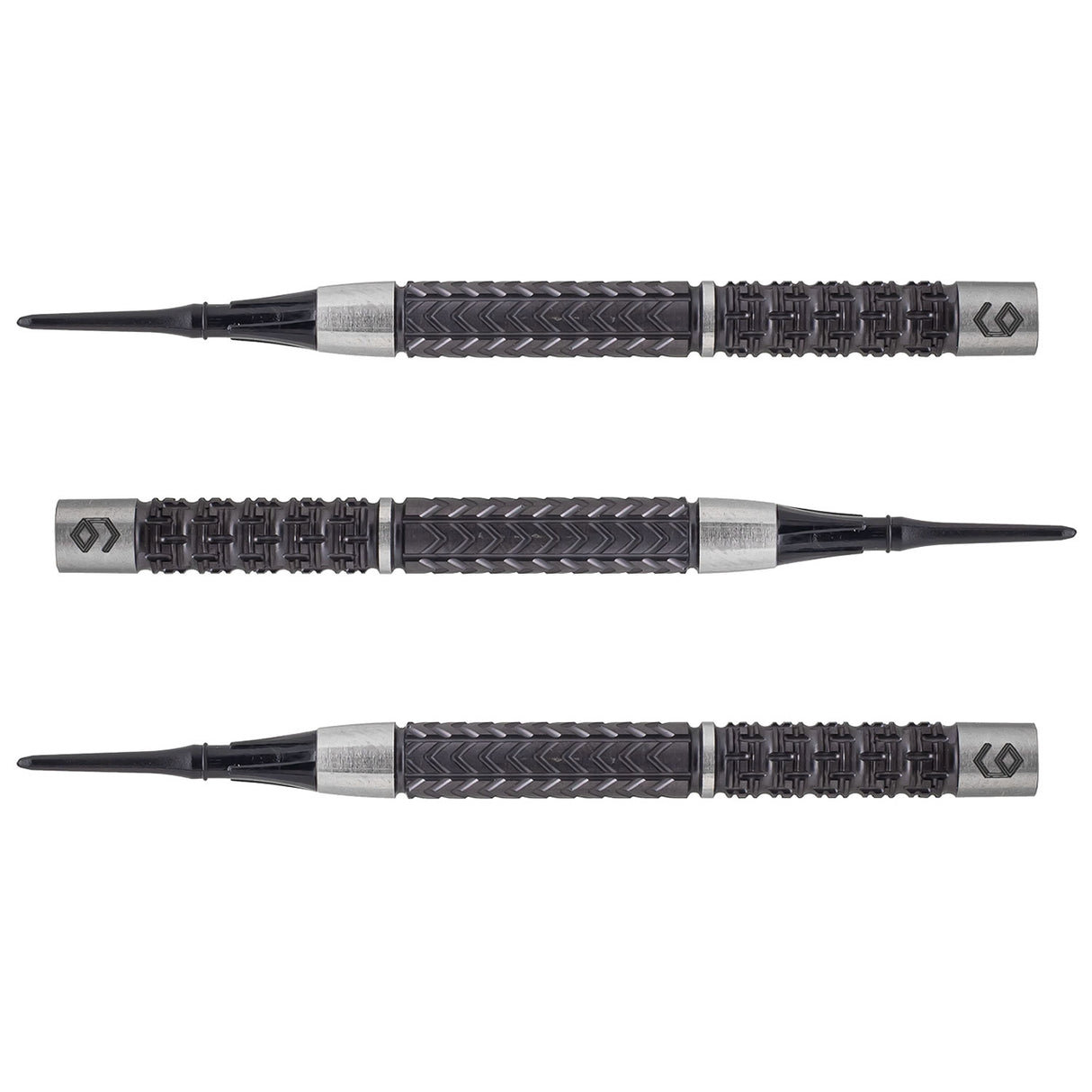 Caliburn Player Darts - Soft Tip - 95% - Black Titanium - ET II