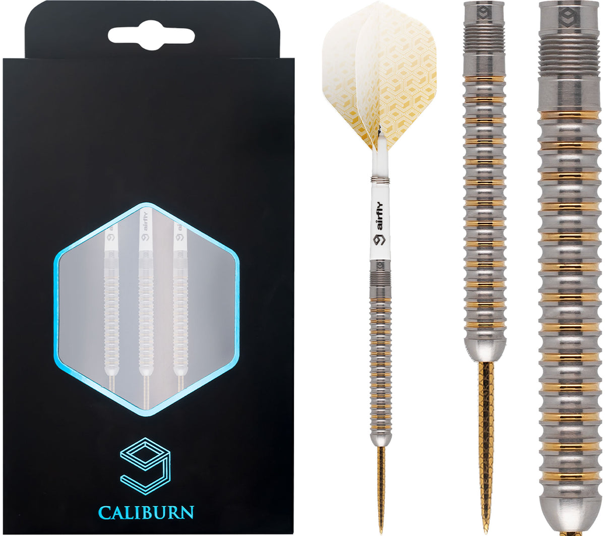 Caliburn Artisan II Darts - Steel Tip - 90% - Gold