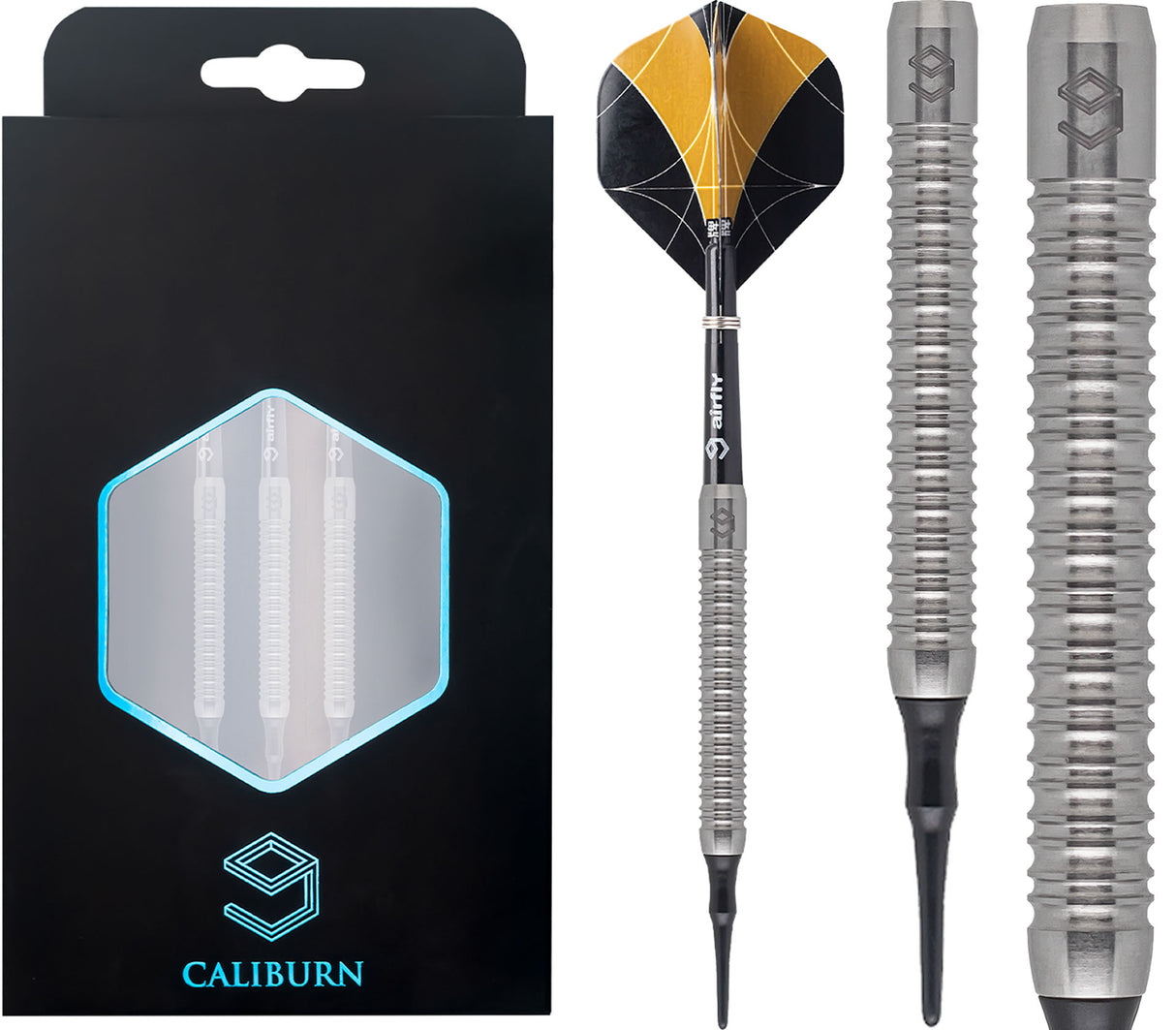 Caliburn Artisan Darts - Soft Tip - 90% - Natural