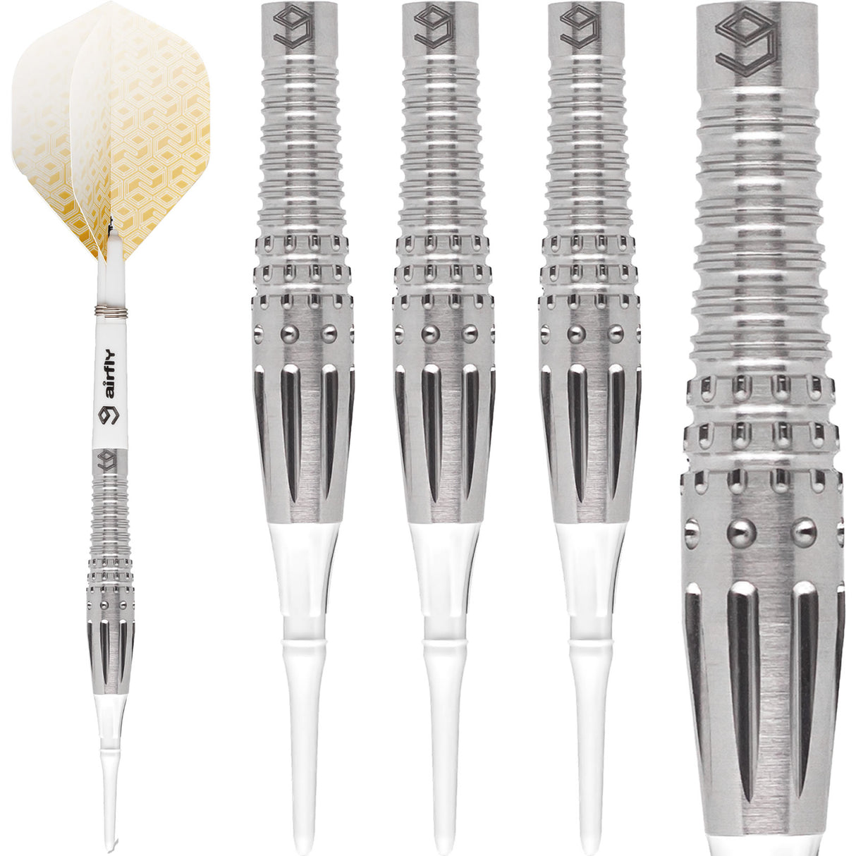 Caliburn Cowboy Darts - Soft Tip - 90% - Natural - 18g