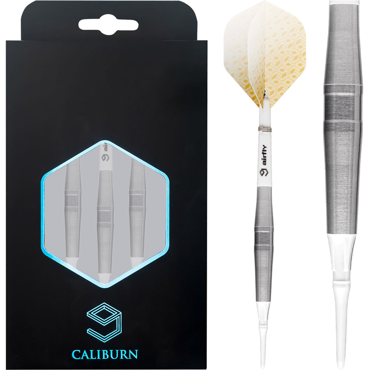 *Caliburn Eureka Darts - Soft Tip - 95% - M2 - 空山 - Natural