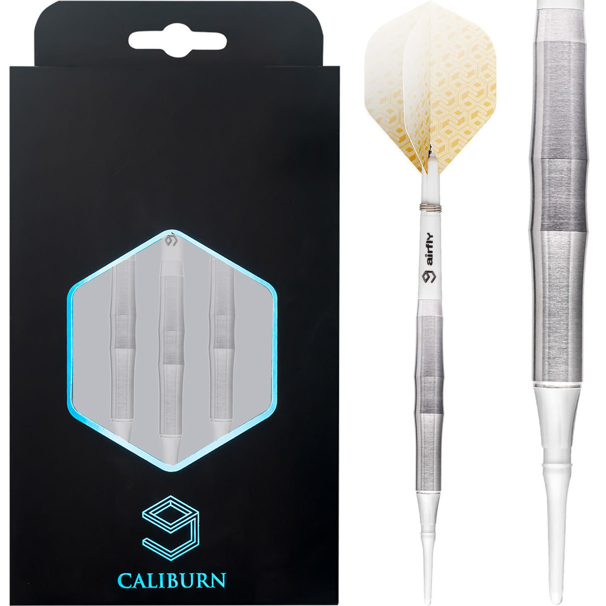 Caliburn Eureka Darts - Soft Tip - 95% - M4 - 虚怀 - Natural