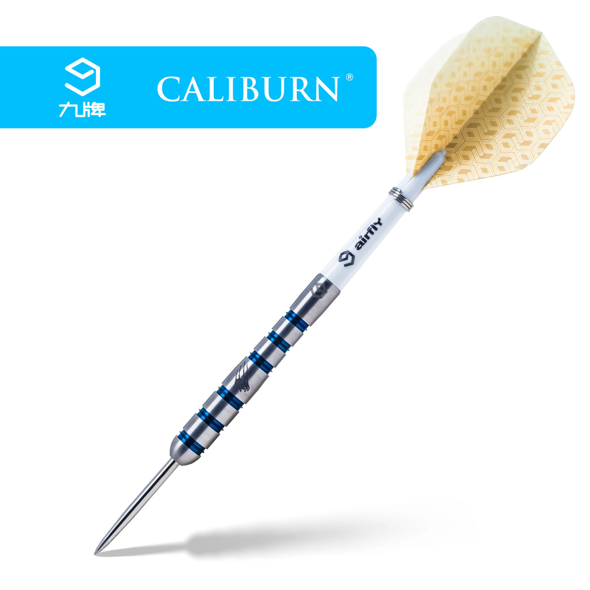 *Caliburn Player Darts - Steel Tip - 90% - Blue Ring - Ice Cat