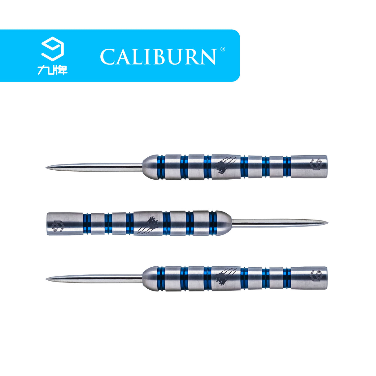 *Caliburn Player Darts - Steel Tip - 90% - Blue Ring - Ice Cat