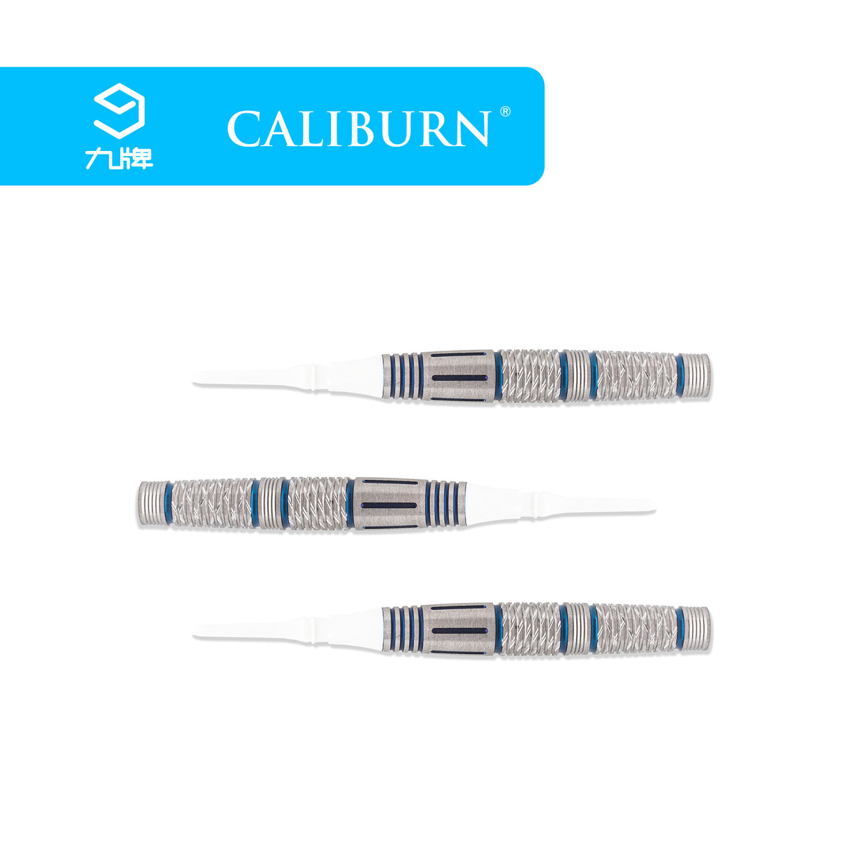 Caliburn Jade Darts - Soft Tip - 90% - 玉楼 - Blue