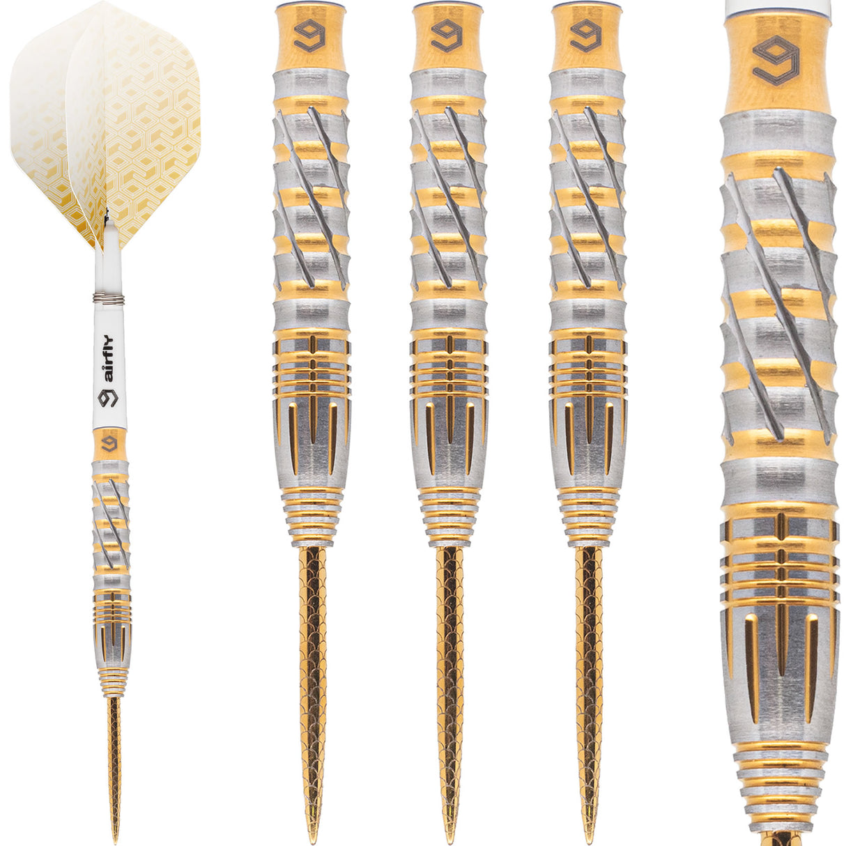 Caliburn Leopard Darts - Steel Tip - 90% - Gold