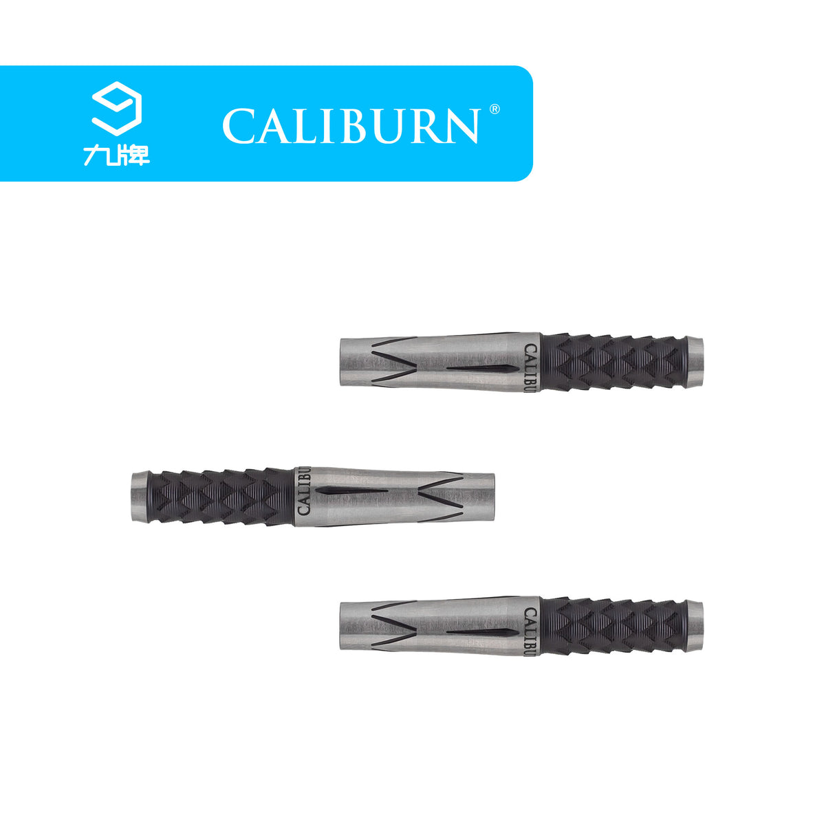 *Caliburn Player Darts - Soft Tip - 95% - Black Titanium - Mamba