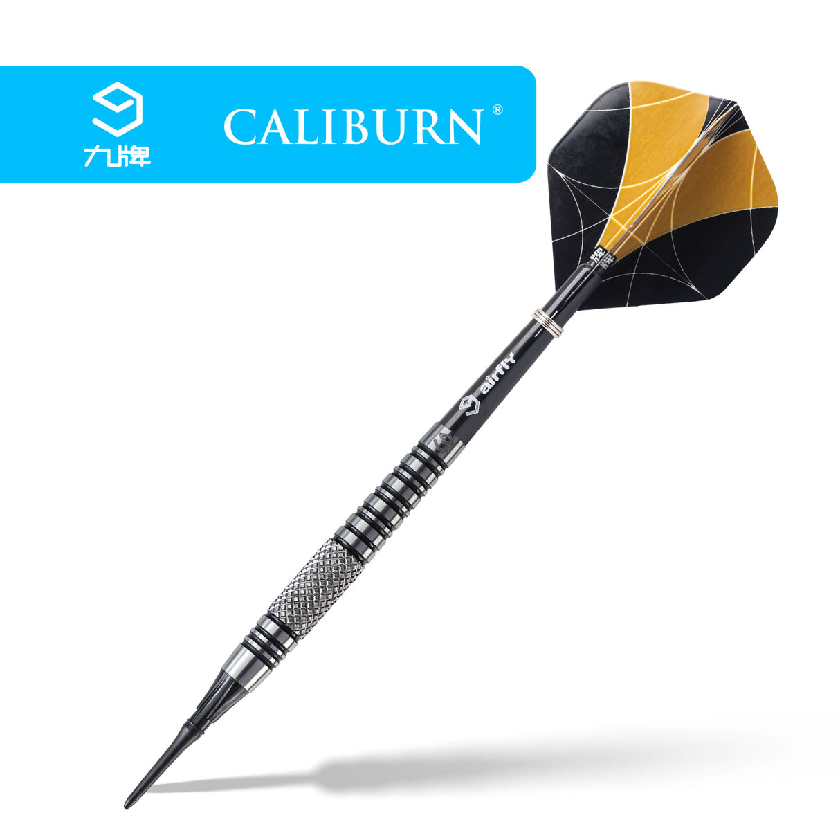 *Caliburn Marshal Air Darts - Soft Tip - 90% - M1 - Black