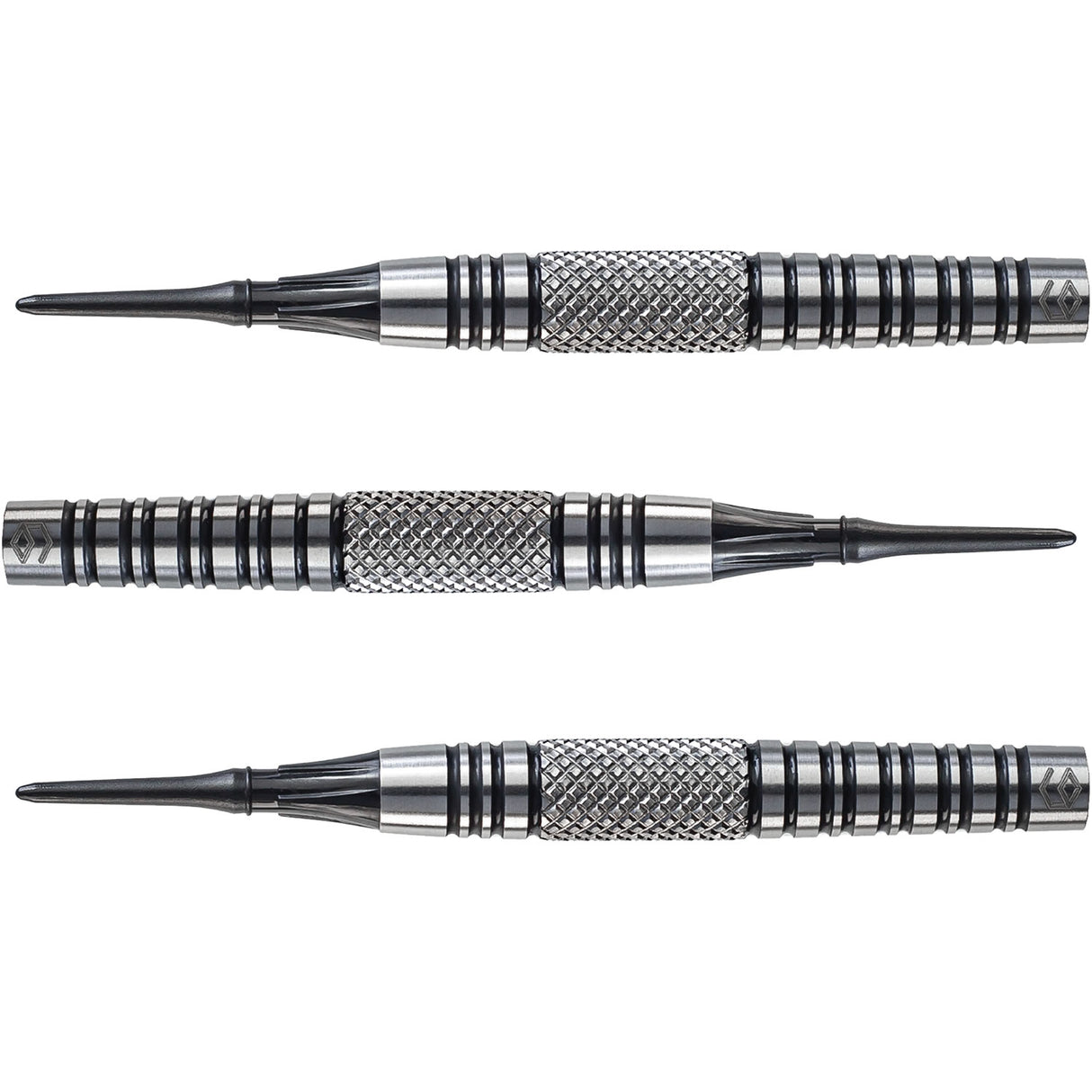 Caliburn Marshal Air Darts - Soft Tip - 90% - M1 - Black