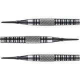 Caliburn Marshal Air Darts - Soft Tip - 90% - M1 - Black