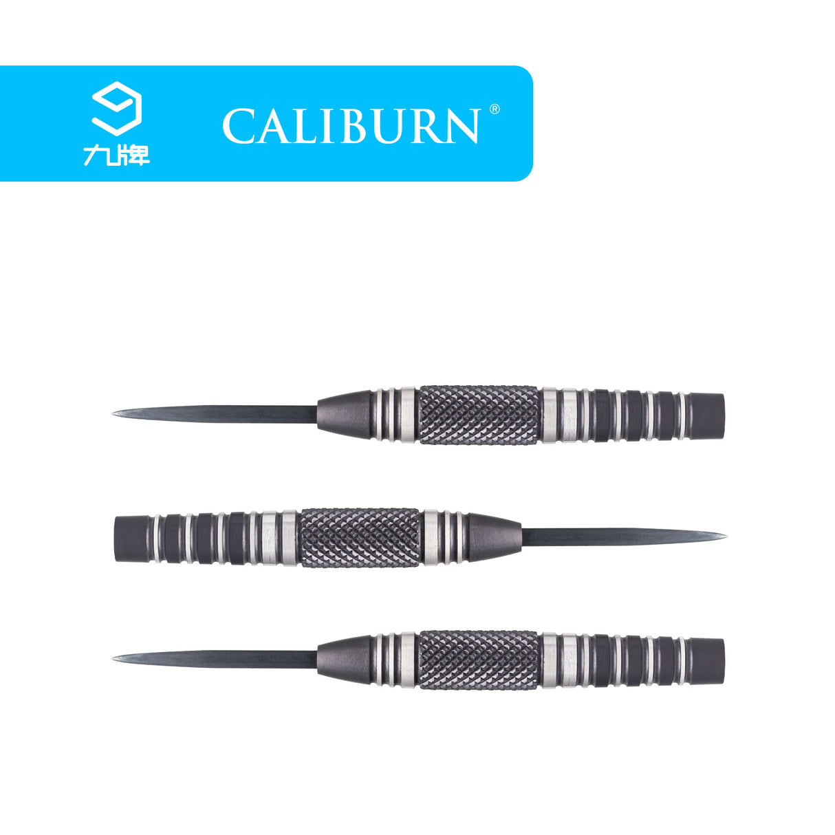 *Caliburn Marshal Darts - Steel Tip - 90% - M1 - Black Titanium