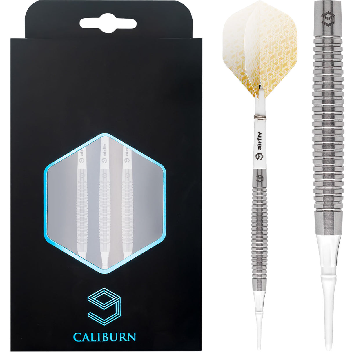 *Caliburn Mermaid Darts - Soft Tip - 90% - Natural