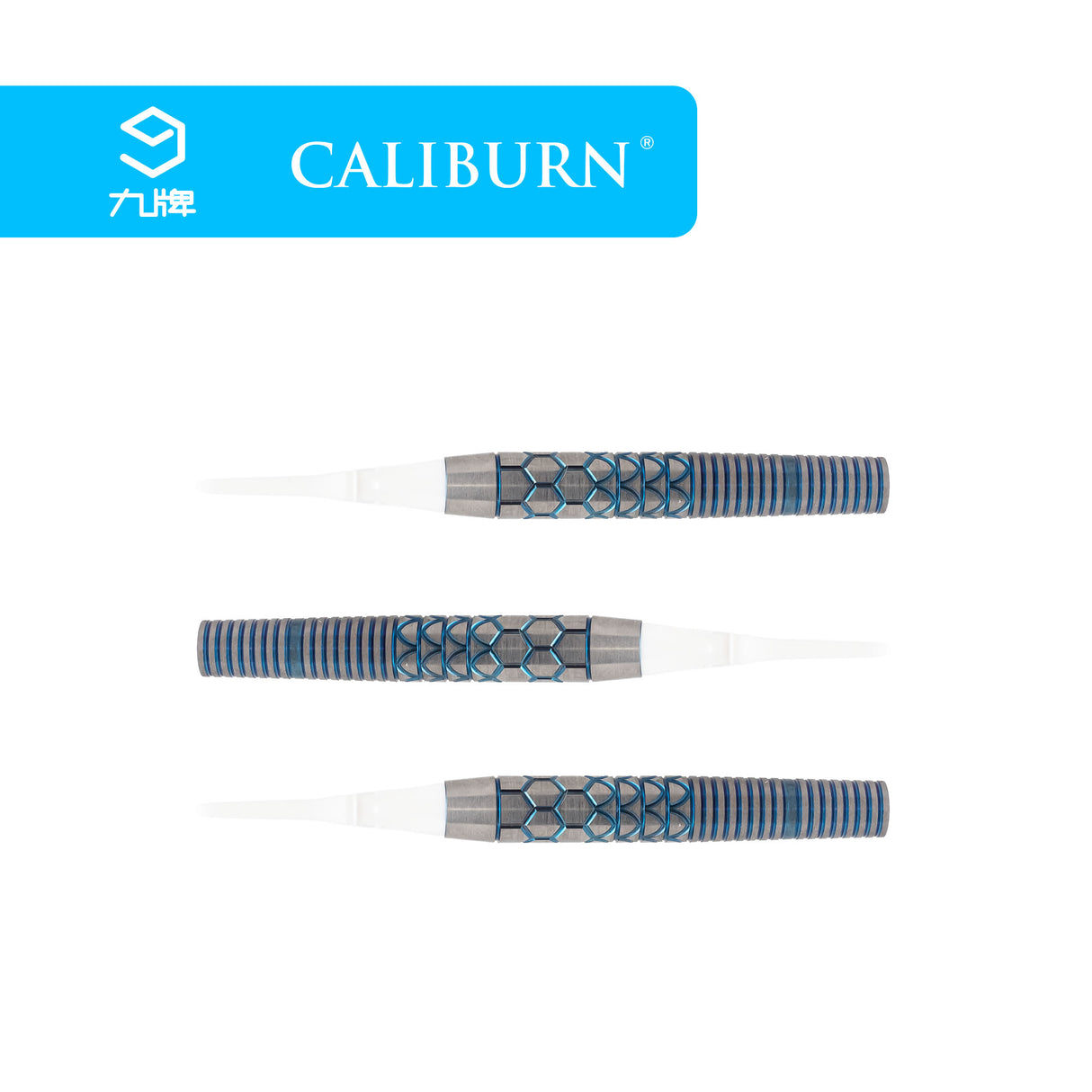 Caliburn Ophiuchus Darts - Soft Tip - 95% - Blue