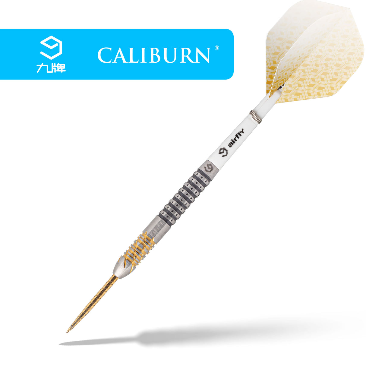 Caliburn Player Darts - Steel Tip - 95% - Black & Gold - Sandy II