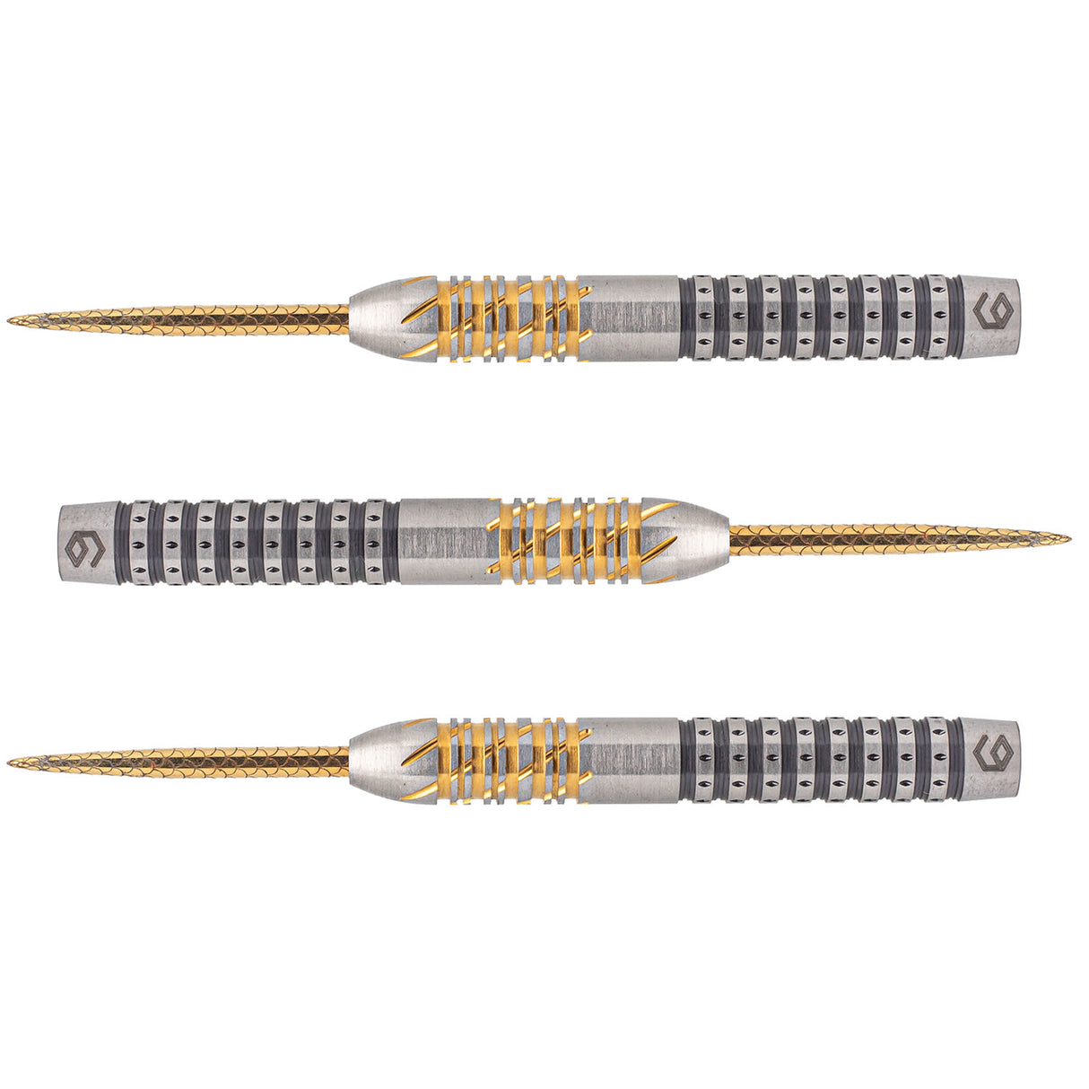 *Caliburn Player Darts - Steel Tip - 95% - Black & Gold - Sandy II