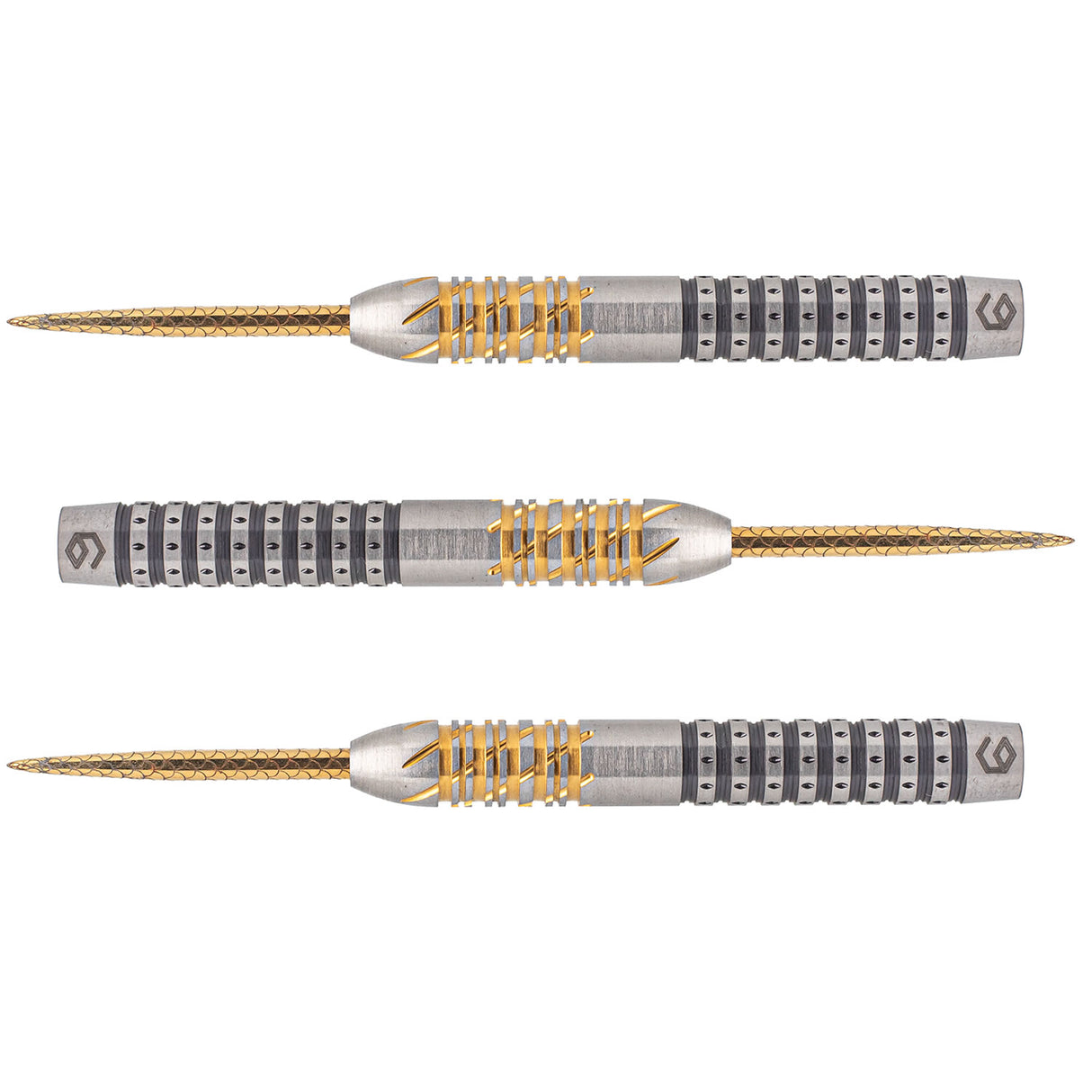 Caliburn Player Darts - Steel Tip - 95% - Black & Gold - Sandy II