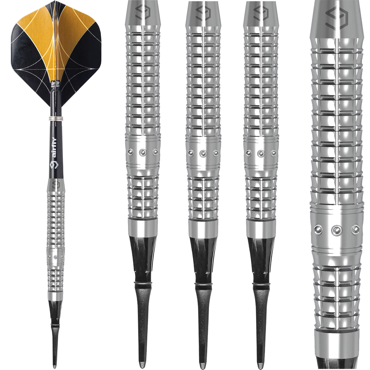 *Caliburn The Key Darts - Soft Tip - 90% - K3 - Natural