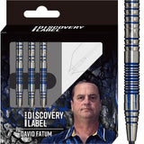 *Cosmo Darts - Discovery Label - Steel Tip - David Fatum - Blue - 21g