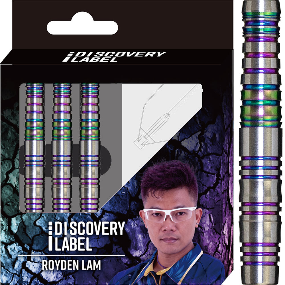 *Cosmo Darts - Discovery Label - Soft Tip - Royden Lam - Rainbow - 18g