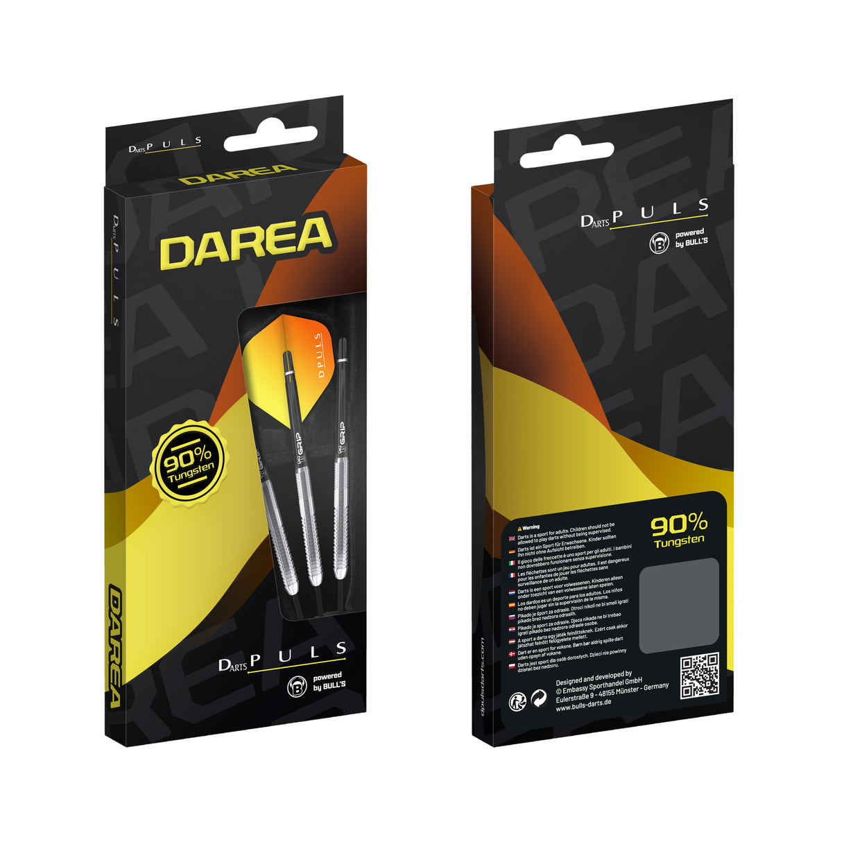 DPuls Darea Darts - Steel Tip - 90% Tungsten