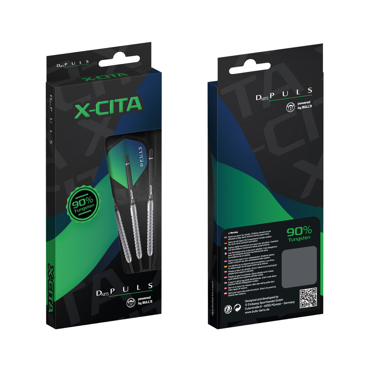 DPuls X-Cita Darts - Steel Tip - 90% Tungsten