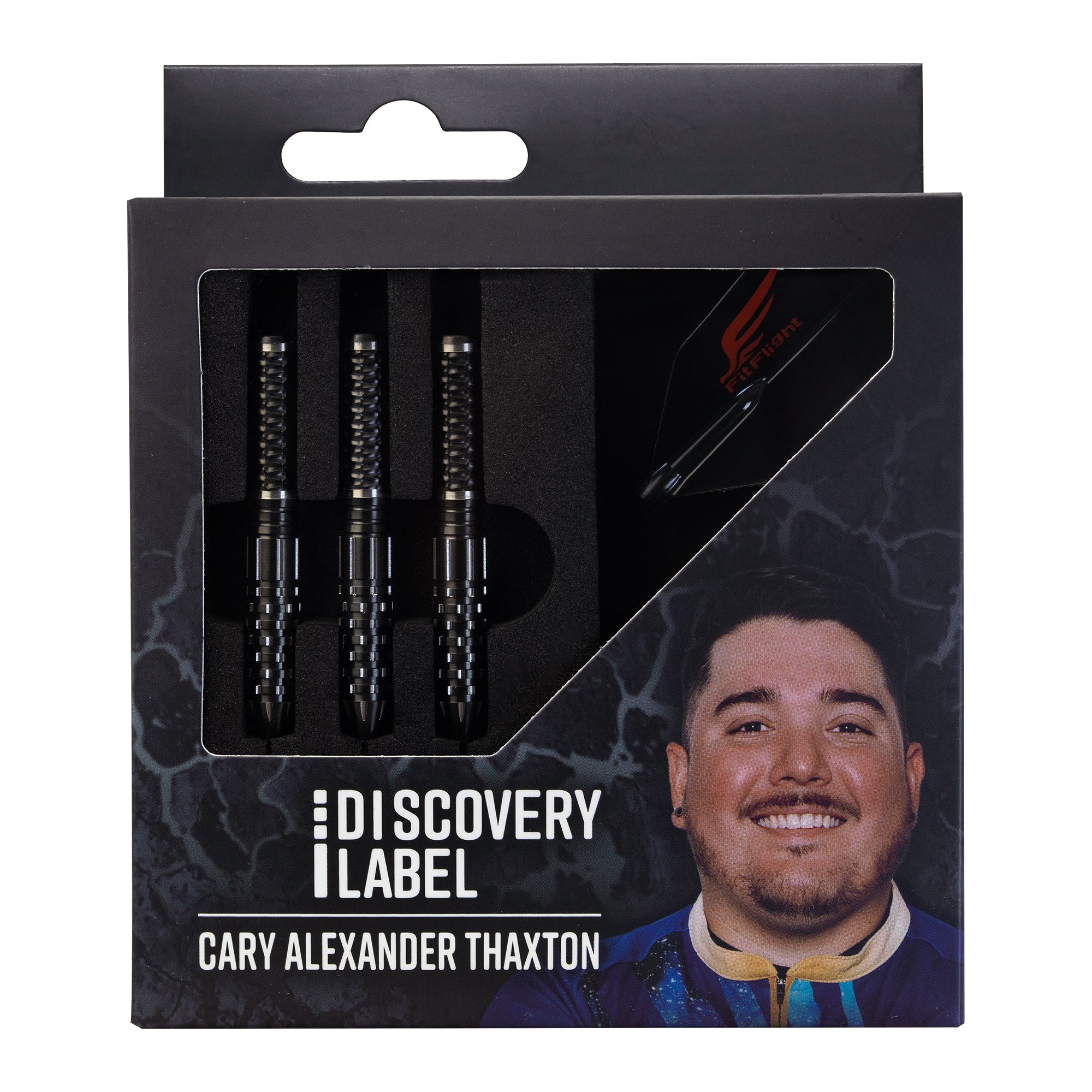 Cosmo Discovery Label Darts - Steel Tip - 90% Tungsten - Cary Alexand