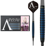 Dynasty - A Flow - Soft Tip Darts - Black Line - Fallon Sherrock - Blue Ring - Fallon 4 - 19g