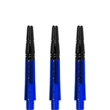 Harrows Alamo VS2 Dart Shafts - Polycarbonate - Black Aluminium Top - Blue