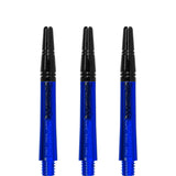 Harrows Alamo VS2 Dart Shafts - Polycarbonate - Black Aluminium Top - Blue