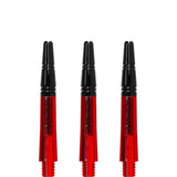 Harrows Alamo VS2 Dart Shafts - Polycarbonate - Black Aluminium Top - Red