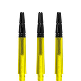 Harrows Alamo VS2 Dart Shafts - Polycarbonate - Black Aluminium Top - Yellow
