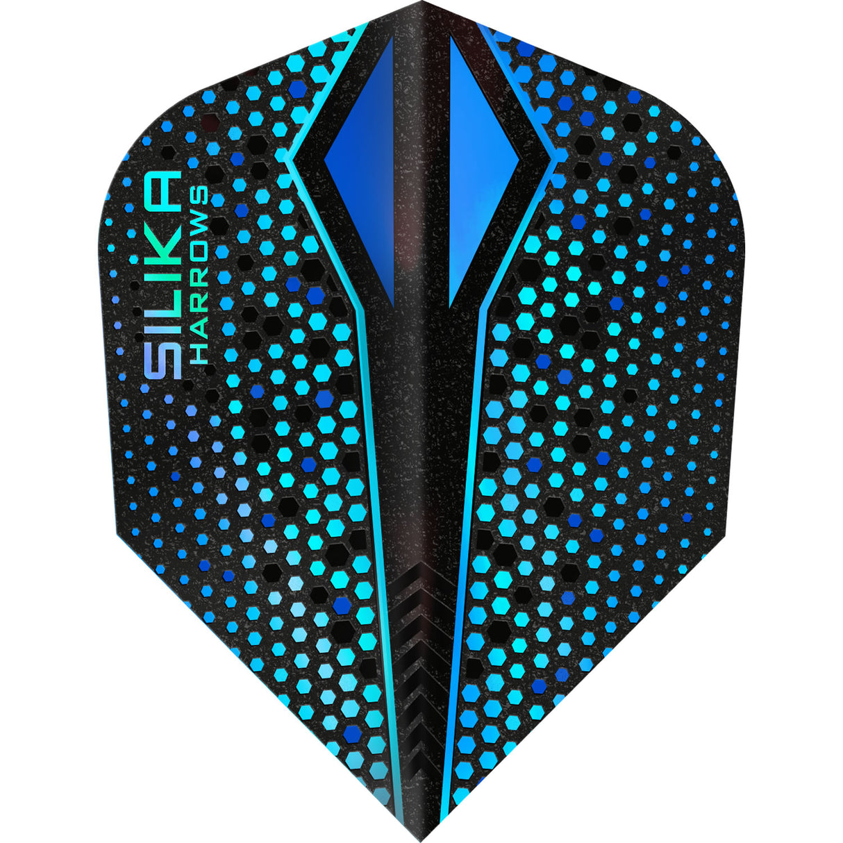 Harrows Silika Dart Flights - Tough Crystaline Coated - Std - No6 - Colourshift-X