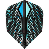 Harrows Silika Dart Flights - Tough Crystaline Coated - Std - No6 - Colourshift-X