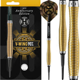 Harrows V Wing Darts - Soft Tip - 90% - Anniversary Edition - Gold Titanium