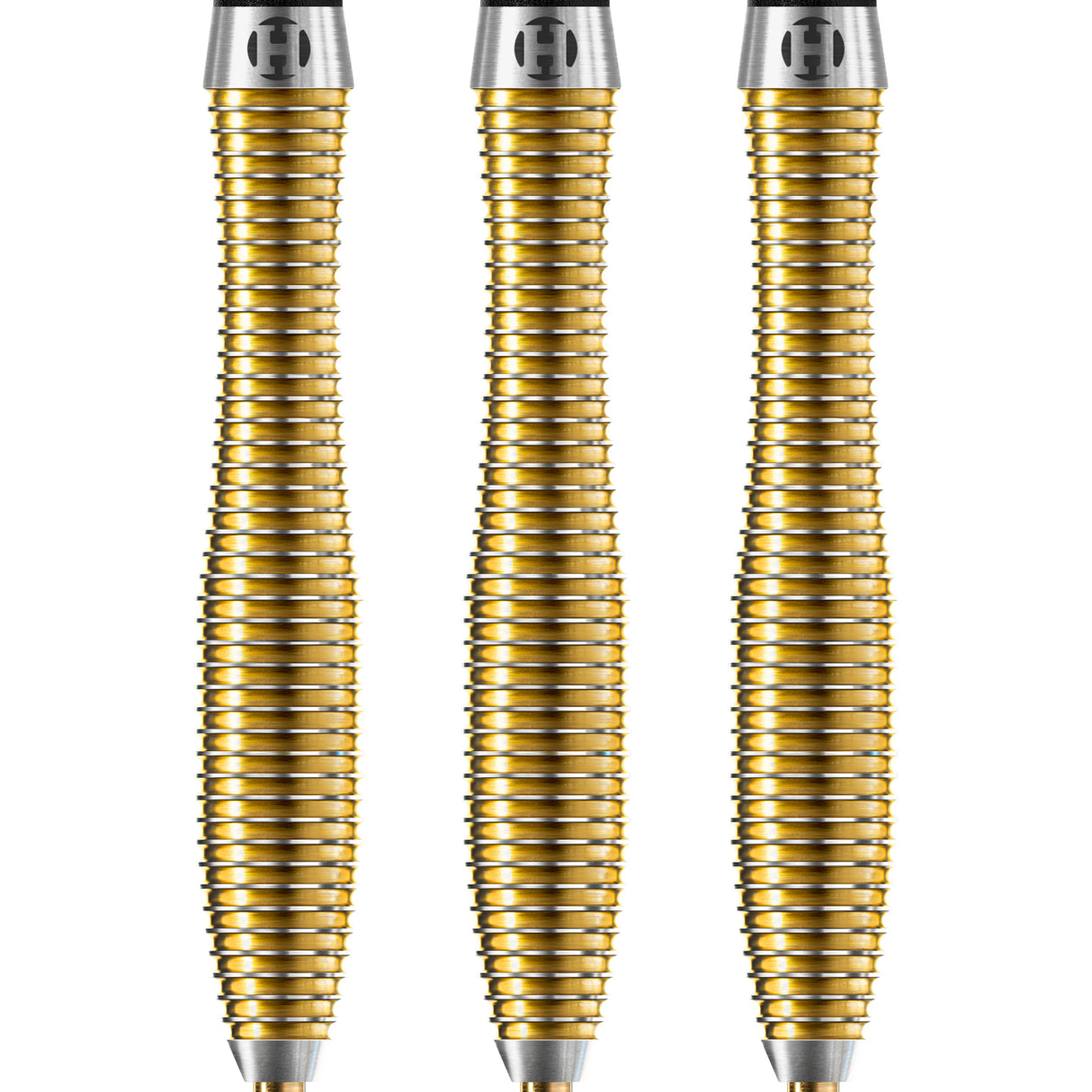 Harrows V Wing Darts - Steel Tip - 90% - Anniversary Edition - Gold Titanium