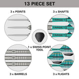 Target Hydro Darts - Steel Tip - 90% Tungsten - 01