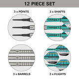 Target Hydro Darts - Soft Tip - 90% Tungsten - 12