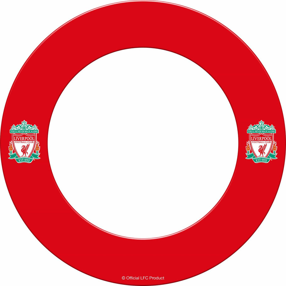 Liverpool FC Dartboard Surround Official Licensed LFC S4 Red